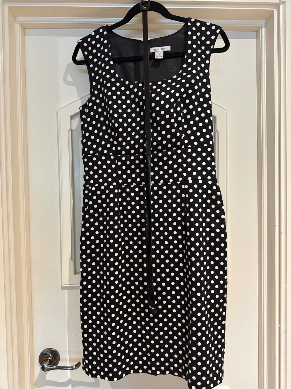 White House Black Market Polka Dot Dress